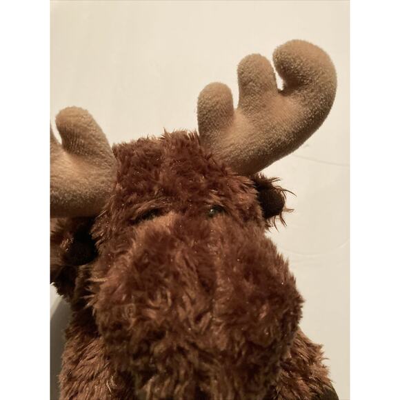 Aurora Moose Brown Plush Toy 12" Soft Stuffed Animal Cute Tags - Picture 1 of 6